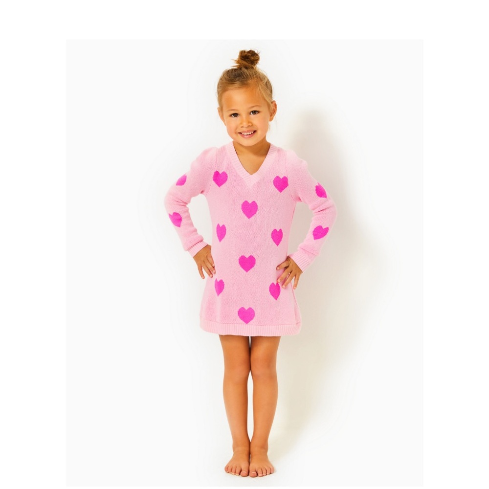 Lilly Pulitzer Girls Mini Keane Sweater Dress